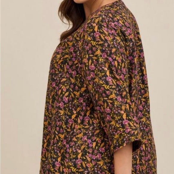 Harper Brushed Rayon Pullover 3/4 Sleeve Tunic Blouse/ size 0 - Picture 4 of 16